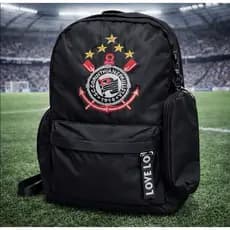 Mochila de costas timão com estojo tecido impermeável e alça ajustável