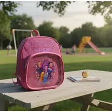 Mochila infantil pequena guerreiras do kpop