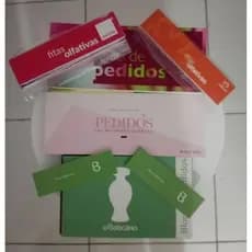 Talões de Pedidos e Fitas Olfativas Mary Kay, Natura e O Boticário