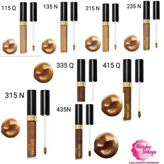 Avon Power Stay Corretivo Líquido 18 Horas 4ml