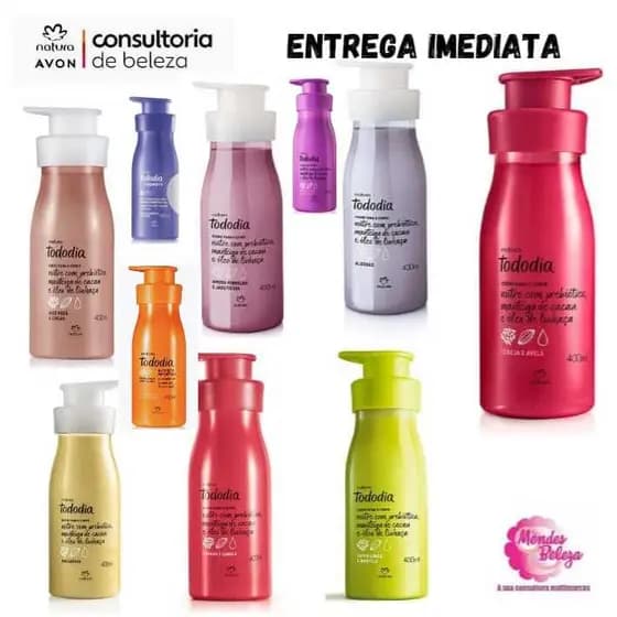 Natura Tododia Creme Desodorante Hidratante Nutritivo para o Corpo