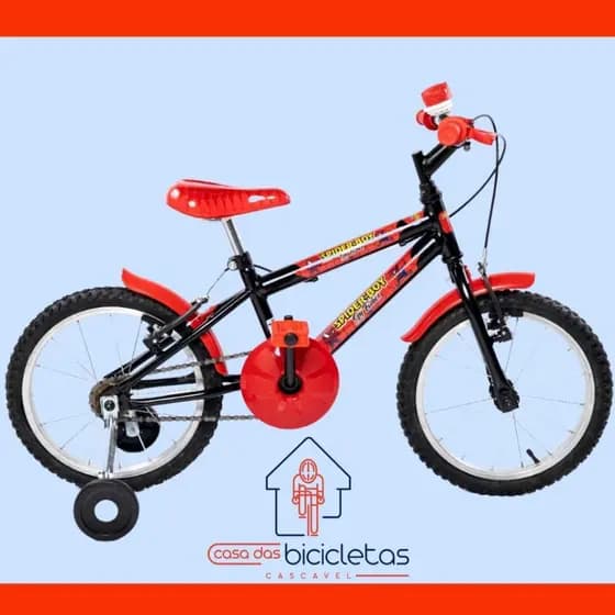 Bicicleta Bike Infantil Menino Aro 16 Alumínio Cores
