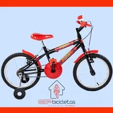 Bicicleta Bike Infantil Menino Aro 16 Alumínio Cores