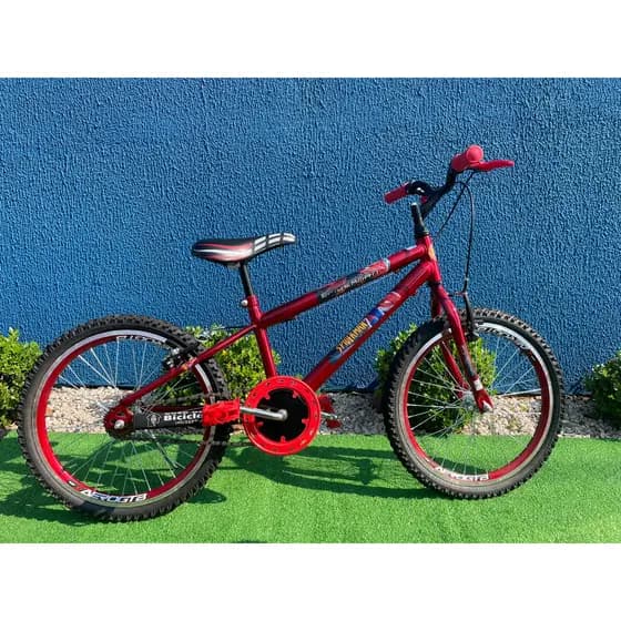 Bicicleta Bike Infantil Masculina Aro 20 Com Aros Aeros