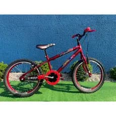 Bicicleta Bike Infantil Masculina Aro 20 Com Aros Aeros