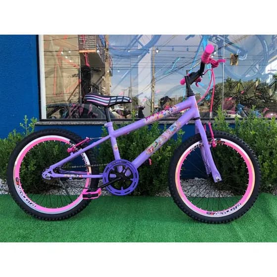 Bicicleta Bike Infantil Menina Aro 20 Aros Aero