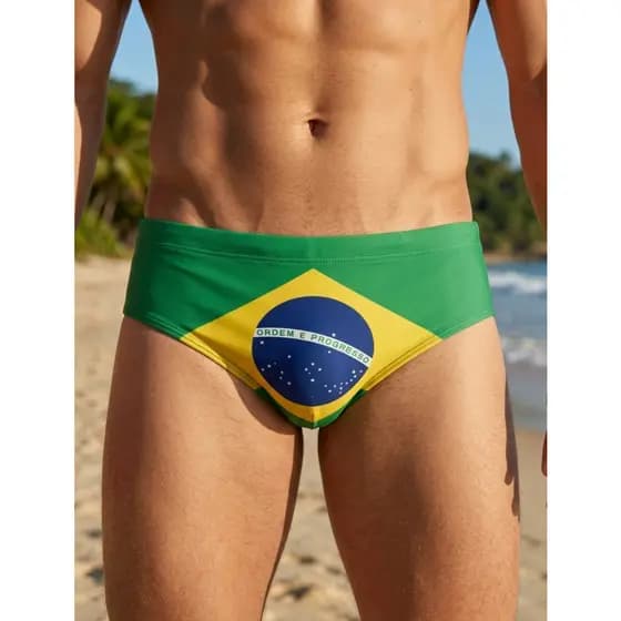Sunga Masculina Slim Brasil