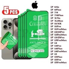 Kit Película Cerâmica 9D 3D iPhone Gel Hidrogel Flexível 6G,7G,8G,PLUS ,XR ,XS ,11 12 13 14 PRO MAX iPhone 15,16