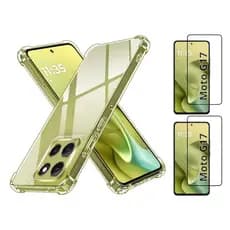 Capa Capinha Case +  Películas 3d Para G17