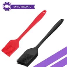 Pincel Culinário de Silicone Grande Ideal Com Cerdas Flexíveis Fácil Limpeza Ideal Para Cozinha