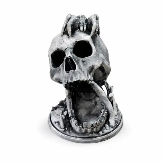 Torre Caveira Para Dados Jogo Rpg Games Tabuleiro Ded Mesa