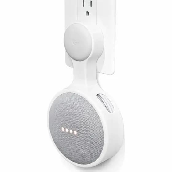 Suporte De Tomada Parede Google Nest Mini 2 Wifi Caixa Som