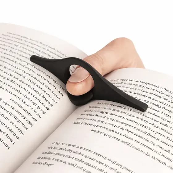 Apoio Suporte Segurar Livro Leitura Separador Páginas