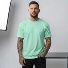 Camiseta Unissex Masculina e Feminina Lisa Basica Gola Redonda 100% Poliester