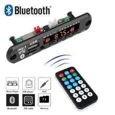 V20 Sem Fio Bluetooth 5.0 5V-12V MP3 WMA Decodificador Placa De Áudio Do Carro USB TF Módulo Rádio FM Tela Colorida MP3