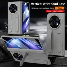 Capa Para Vivo X Fold 6 5 3 Pro 2 Anel De Aperto Suporte Integrado Lente Completa E Proteção De Dobradiça AF De Vidro Te