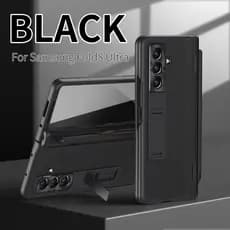 Para Samsung Z Fold 8 Ultra 7 6 Caso Com Slot Caneta Filme De Tela Stylus Incluído Kickstand Dobradiça Proteção Anti-Imp