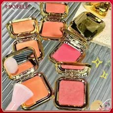 MGL Natural Blush Natural Rosy Blush Atmosphere Acabamento Matte e Perolado Maquiagens Pure Desire Blush Um