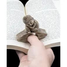 Anel Artesanal Leitura Impressão 3D Porta Página Suporte Livro Acessório Leve Confortável Criativo