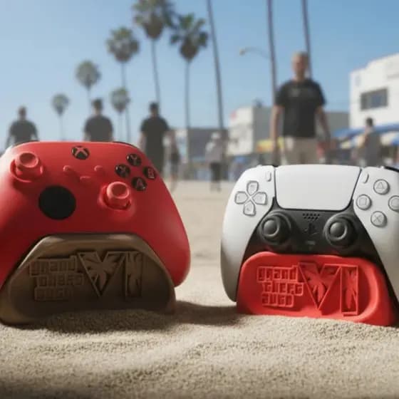 Suporte Controle Grand Theft Auto GTAVI GTA6 Videogame Compatível PS5/PS4/Xbox/PC/Switch