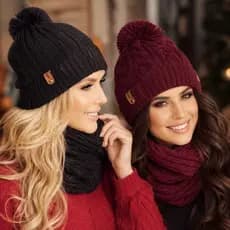 Kit 2 Toucas Tricor Feminina Adulto para Frio/Inverno, Confortável e Estilosa