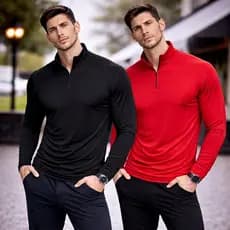 Kit 2 Camisetas Manga Longa com Logo, Proteção UV e Tecido Dry Fit Respirável | Leves, Confortáveis e Ideais para Treino