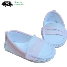 Mocassim de Bebê Menina Sapatinho de Bebê Menina