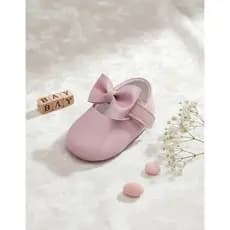 Sapatinho de Bebê Menina Sapatilha De Bebe Laço Removível