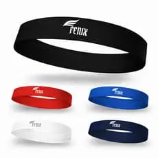 Kit com 2 testeiras anti suor faixa para cabelo envio em 24h esportes fênix
