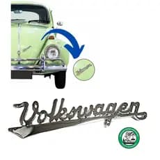 Emblema Capo Fusca Manuescrito Volkswagen