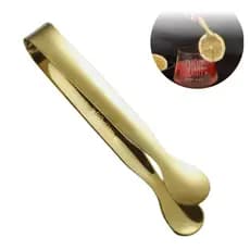 Modus Pegador Pinça De Cozinha Para Gelo Ouro Inox