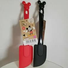 Espátula Pão Duro Disney - MODELO MICKEY MOUSE - Vermelho ou Preto - Importado