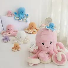 15 40cm Bonito Polvo Almofada Pingente Macio Sofá Travesseiro Decoração De Casa Criativo Chá De Bebê Presentes Brinquedo