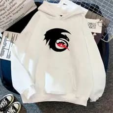 Blusa Canguru Inverno Capote Moletom Unissex C/ Capuz Banguela Furia Da Noite Como Treinar Drag Casual Exclusivo RR