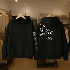 Moletom Canguru Unissex C/Capuz Capote Blusa Inverno Anime Hype Naruto Marca Da Maldição Sasuke Ninja Konoha Itachi