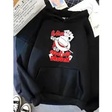 Moletom Canguru Blusa Frio Inverno C/Capuz Confortavel Capote Malandragem Zé Pilintra Candomblé Exu Umbanda Laroyê