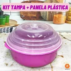 Panela 27cm + Tampa de Microondas