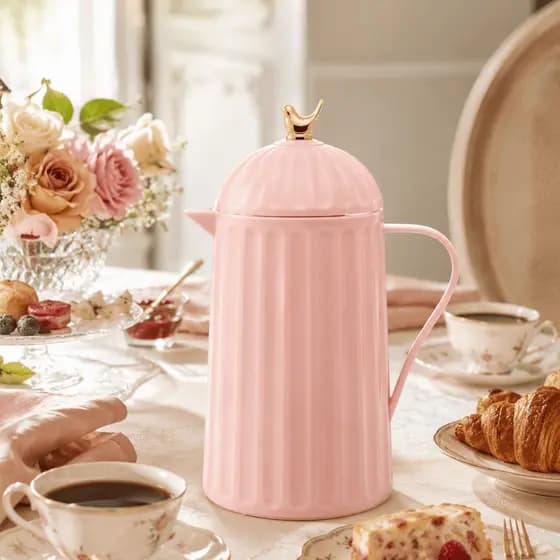 Garrafa Térmica Bird 600 mL Wolff para Café Chá Mesa Posta