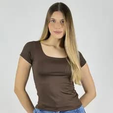 REGATA COM MANGA BLUSA FEMININA SOFT FORRADA NO BUSTO SUPER CONFORTÁVEL MODA CASUAL