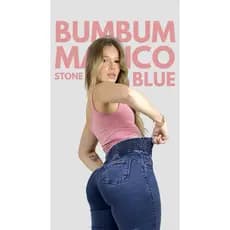 Calça Modeladora Bumbum Mágico Blue Stone ECOCLUB