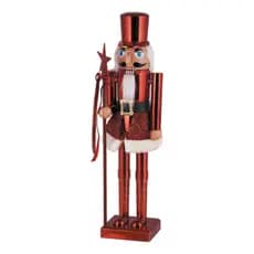 Soldadinho De Chumbo Quebra Nozes Natal Boneco Natal 58cm Vermelho