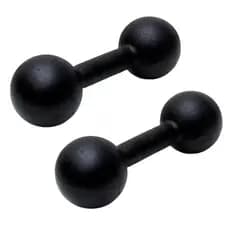 Halter 1kg Pintado Peso de Academia Kit 2 Unidades