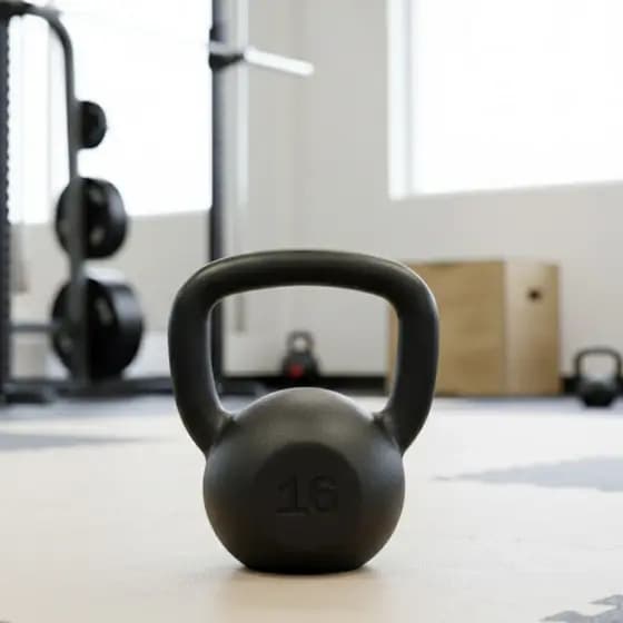 Kettlebell 16kg pintado halter halteres barato crossfit