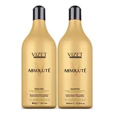 Combo Shampoo e Creme Condicionante Absoluté Vizet 900ml