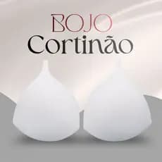 Bojo Cortinão Triangular Para Top Sutiã Biquíni Removível Leve Macio Confortável