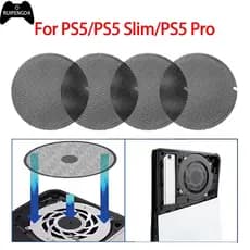RUIPENGDA 1/2/4Pcs Filtro De Poeira Capa De Malha À Prova Para PS5/PS5 Slim Game Console Antiarranhões Acessórios PS5