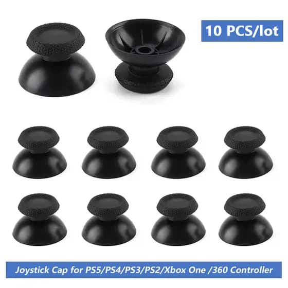 RUIPENGDA 10 Peças De Substituição Analógica Para PS5 PS4 PS3 PS2 Controlador Polegar Varas XBOX ONE/360 Tampas De Joyst