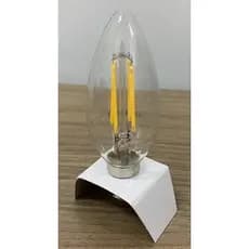 Lâmpada Vela Led Filamento - 4W - Luz Amarela 2700k - 400 Lms