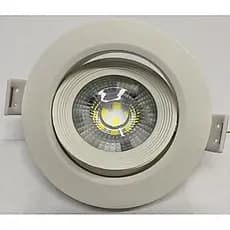 Spot Led 7W Bivolt REDONDO - Branco Frio (6K) ou Branco Quente (3K)