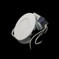 Luminária Painel Plafon Led 4W Embutir 3000K - Redondo - Bivolt (100v-267v)